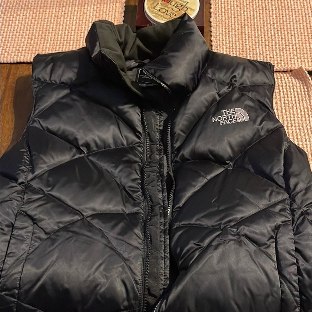 The North Face Black Quilted Vest